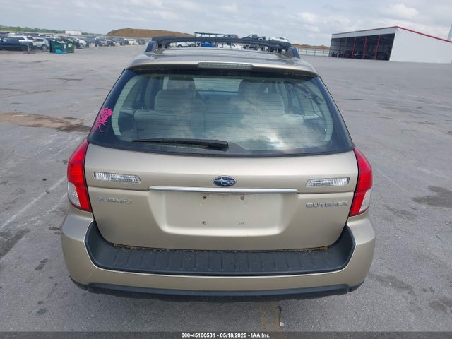 2009 Subaru Outback 2.5i მანქანა იყიდება აუქციონზე, vin: 4S4BP61C697329110, აუქციონის ნომერი: 45160531