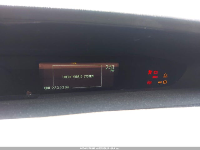 45160547 :رقم المزاد ، JTDKN3DU6A5016345 vin ، 2010 Toyota Prius Ii مزاد بيع