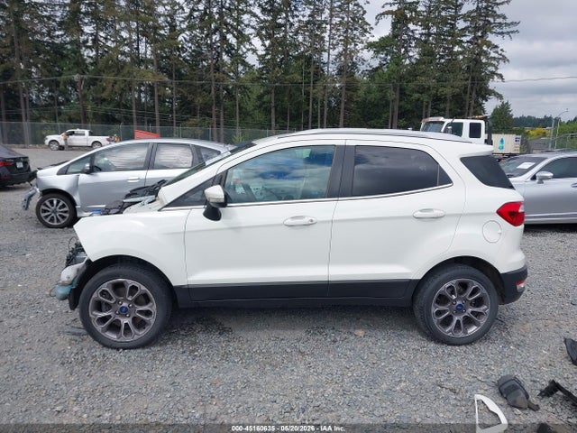 45160635 :رقم المزاد ، MAJ6S3KL4LC311176 vin ، 2020 Ford Ecosport Titanium مزاد بيع