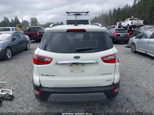 45160635 :رقم المزاد ، MAJ6S3KL4LC311176 vin ، 2020 Ford Ecosport Titanium مزاد بيع