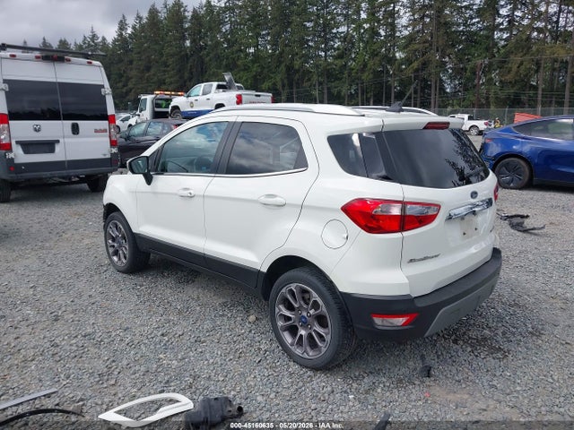 45160635 :رقم المزاد ، MAJ6S3KL4LC311176 vin ، 2020 Ford Ecosport Titanium مزاد بيع