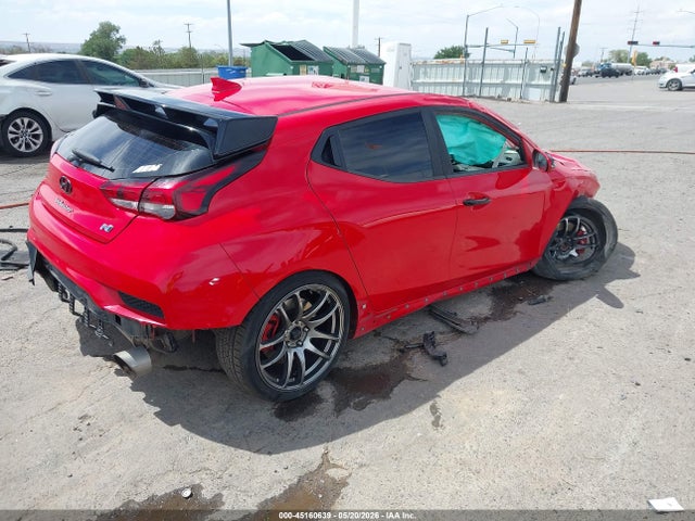 Aukcja sprzedaży 2020 Hyundai Veloster N, vin: KMHT36AH5LU007272, numer aukcji: 45160639