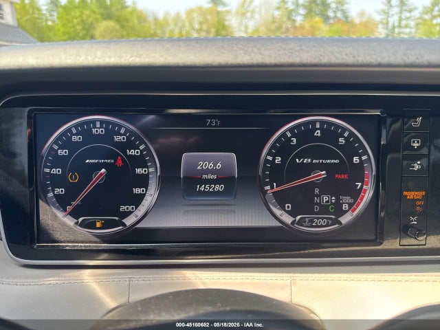 45160652 :رقم المزاد ، WDDXJ7JB2FA003978 vin ، 2015 Mercedes-benz S 63 Amg 4matic مزاد بيع