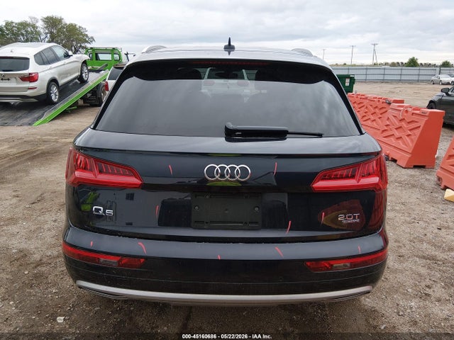 2018 Audi Q5 2.0t Premium მანქანა იყიდება აუქციონზე, vin: WA1BNAFY9J2024276, აუქციონის ნომერი: 45160686