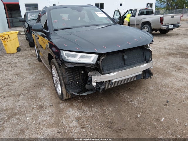 2018 Audi Q5 2.0t Premium მანქანა იყიდება აუქციონზე, vin: WA1BNAFY9J2024276, აუქციონის ნომერი: 45160686