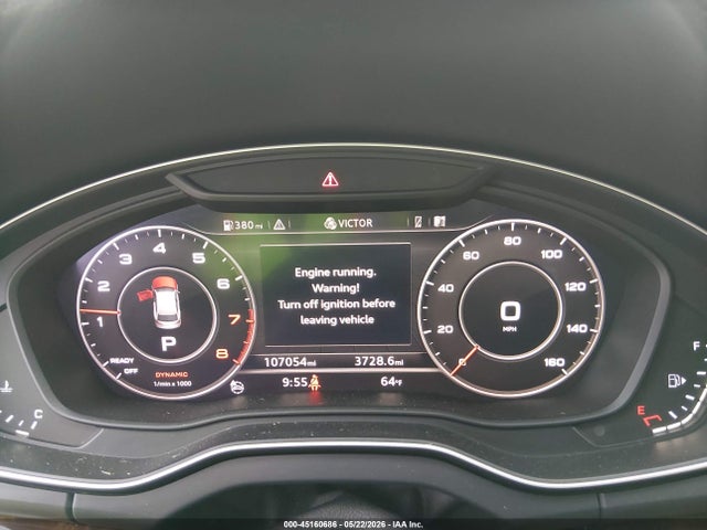 2018 Audi Q5 2.0t Premium მანქანა იყიდება აუქციონზე, vin: WA1BNAFY9J2024276, აუქციონის ნომერი: 45160686