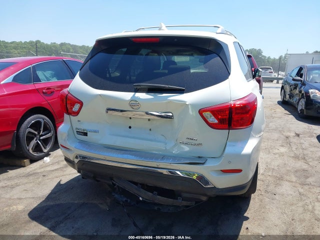 2020 Nissan Pathfinder Platinum 4wd მანქანა იყიდება აუქციონზე, vin: 5N1DR2DM7LC639748, აუქციონის ნომერი: 45160696