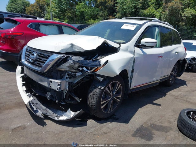 2020 Nissan Pathfinder Platinum 4wd მანქანა იყიდება აუქციონზე, vin: 5N1DR2DM7LC639748, აუქციონის ნომერი: 45160696