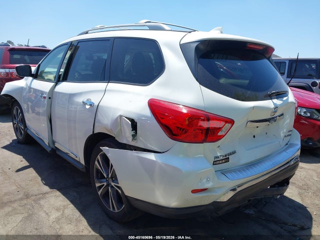 2020 Nissan Pathfinder Platinum 4wd მანქანა იყიდება აუქციონზე, vin: 5N1DR2DM7LC639748, აუქციონის ნომერი: 45160696