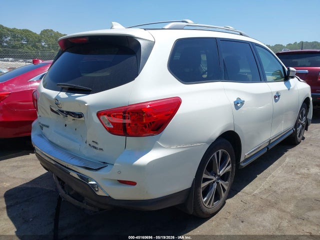 2020 Nissan Pathfinder Platinum 4wd მანქანა იყიდება აუქციონზე, vin: 5N1DR2DM7LC639748, აუქციონის ნომერი: 45160696