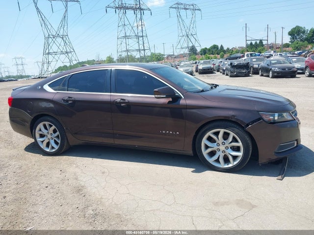45160708 :رقم المزاد ، 2G1125S37F9171189 vin ، 2015 Chevrolet Impala 2lt مزاد بيع