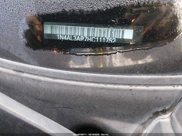 1N4AL3AP7HC111752 Nissan Altima 2.5/2.5 S/2.5 Sl/2.5 Sr/2.5 Sv