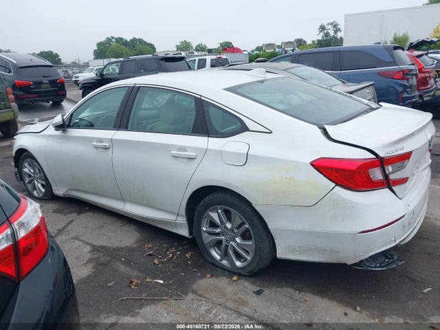 45160721 :رقم المزاد ، 1HGCV1F12JA183192 vin ، 2018 Honda Accord Lx مزاد بيع