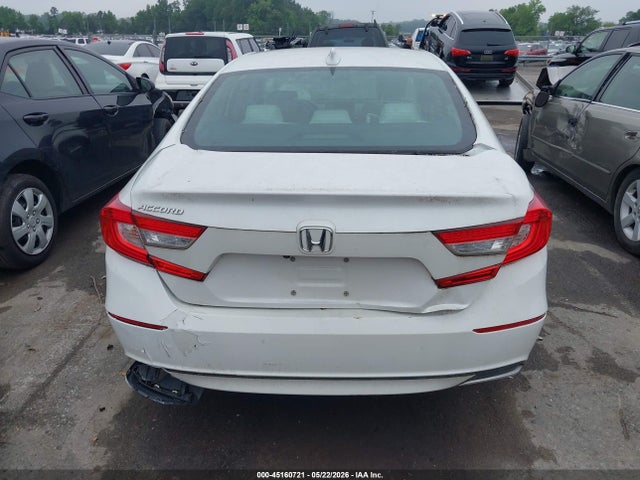 45160721 :رقم المزاد ، 1HGCV1F12JA183192 vin ، 2018 Honda Accord Lx مزاد بيع