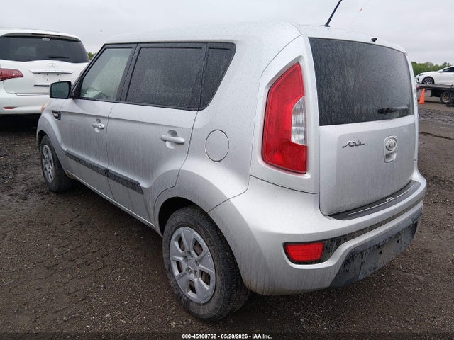 2012 Kia Soul მანქანა იყიდება აუქციონზე, vin: KNDJT2A54C7462963, აუქციონის ნომერი: 45160762