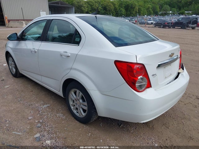 2012 Chevrolet Sonic 2lt მანქანა იყიდება აუქციონზე, vin: 1G1JC5SB9C4186800, აუქციონის ნომერი: 45160792