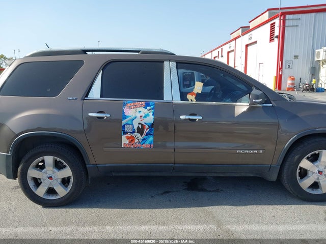 Продажа на аукционе авто 2007 Gmc Acadia Slt-1, vin: 1GKEV33797J120261, номер лота: 45160820