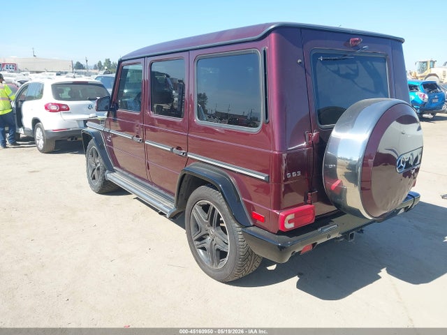 Aukcja sprzedaży 2015 Mercedes-benz G 63 Amg 4matic, vin: WDCYC7DFXFX233671, numer aukcji: 45160950