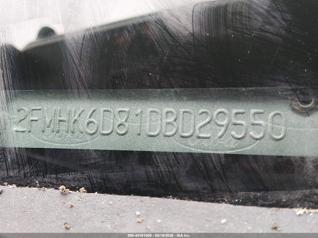 45161009 :رقم المزاد ، 2FMHK6D81DBD29550 vin ، 2013 Ford Flex Limited مزاد بيع