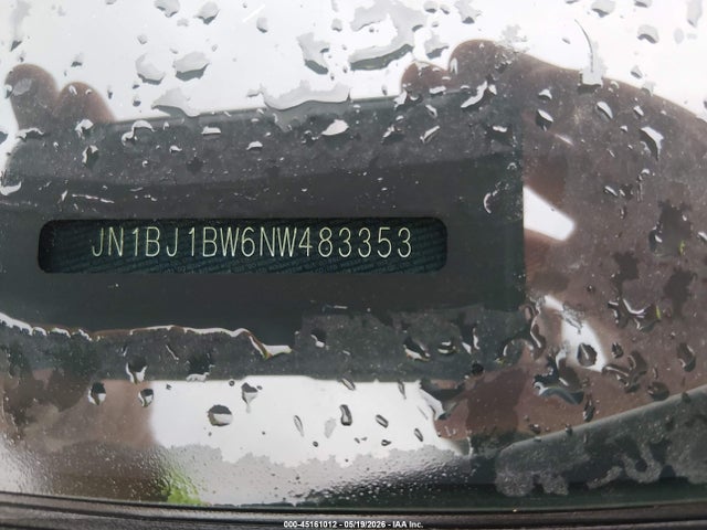 45161012 :رقم المزاد ، JN1BJ1BW6NW483353 vin ، 2022 Nissan Rogue Sport Sv Awd Xtronic Cvt مزاد بيع
