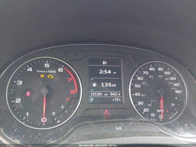 45161060 :رقم المزاد ، WAUBFGFF9F1086906 vin ، 2015 Audi A3 2.0t Premium مزاد بيع