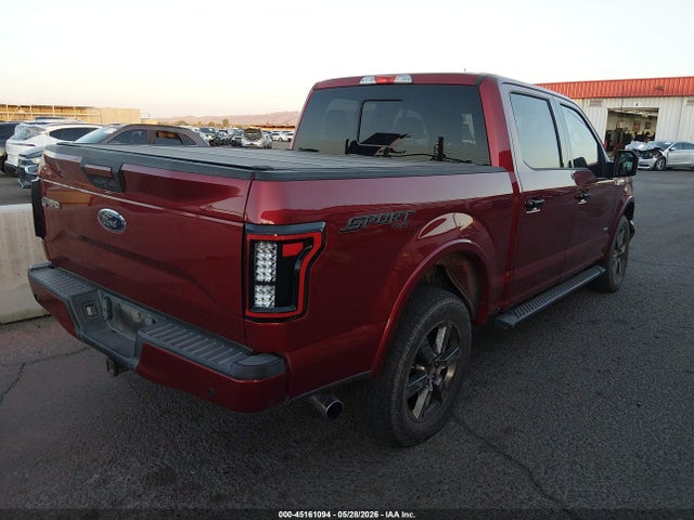 45161094 :رقم المزاد ، 1FTEW1EG3GKD39575 vin ، 2016 Ford F-150 Xlt مزاد بيع