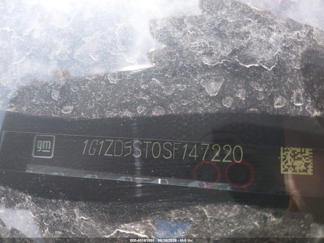 Продажа на аукционе авто 2025 Chevrolet Malibu Fwd 1lt, vin: 1G1ZD5ST0SF147220, номер лота: 45161095