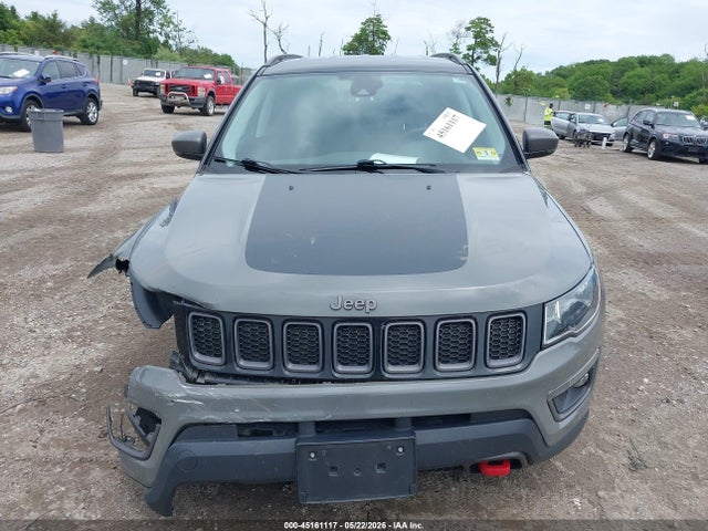 Auction sale of the 2021 Jeep Compass Trailhawk 4x4, vin: 3C4NJDDB4MT561848, lot number: 45161117