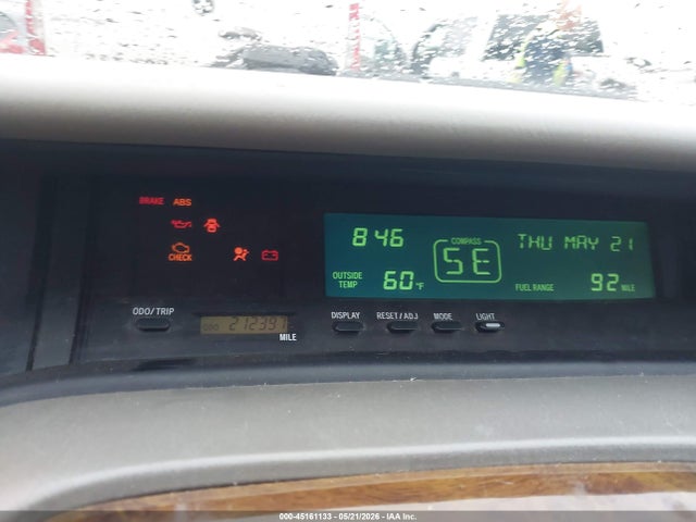 Aukcja sprzedaży 2002 Toyota Avalon Xls, vin: 4T1BF28B02U258650, numer aukcji: 45161133