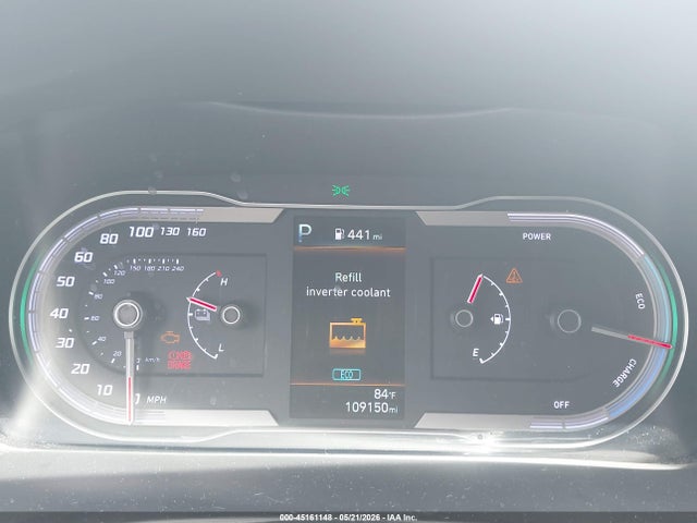 2022 Hyundai Tucson Hybrid Blue მანქანა იყიდება აუქციონზე, vin: KM8JBCA19NU076674, აუქციონის ნომერი: 45161148