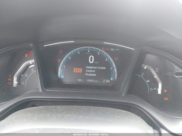 2019 Honda Civic Lx მანქანა იყიდება აუქციონზე, vin: SHHFK7H38KU423066, აუქციონის ნომერი: 45161155