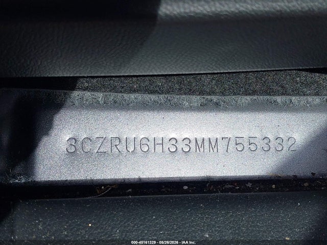 Продажа на аукционе авто 2021 Honda Hr-v Awd Lx, vin: 3CZRU6H33MM755332, номер лота: 45161329