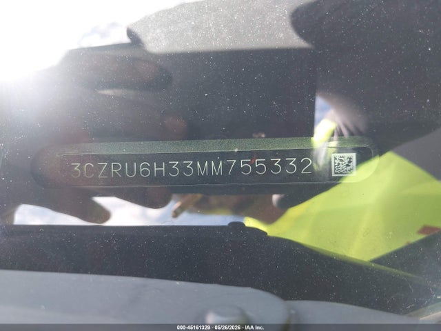 Продажа на аукционе авто 2021 Honda Hr-v Awd Lx, vin: 3CZRU6H33MM755332, номер лота: 45161329