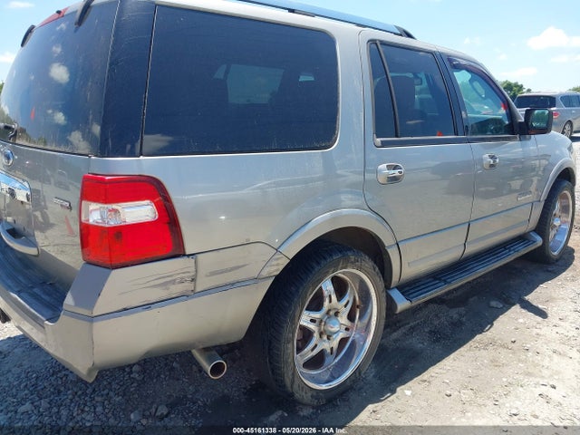 2008 Ford Expedition Limited მანქანა იყიდება აუქციონზე, vin: 1FMFU19528LA13826, აუქციონის ნომერი: 45161338