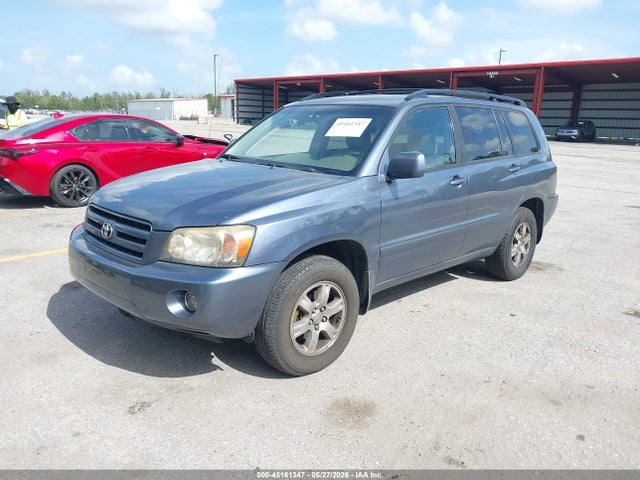 Aukcja sprzedaży 2005 Toyota Highlander V6, vin: JTEEP21A050083758, numer aukcji: 45161347