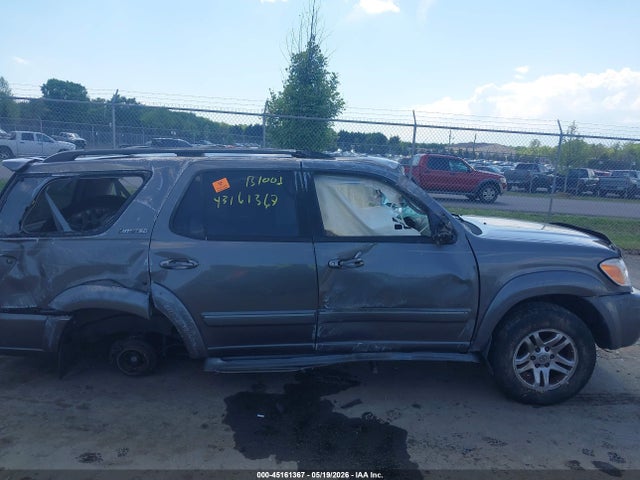 Aukcja sprzedaży 2005 Toyota Sequoia Limited V8, vin: 5TDBT48A15S237430, numer aukcji: 45161367