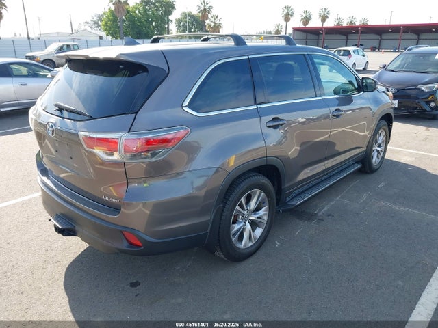 45161401 :رقم المزاد ، 5TDBKRFH5GS348162 vin ، 2016 Toyota Highlander Le/le Plus مزاد بيع