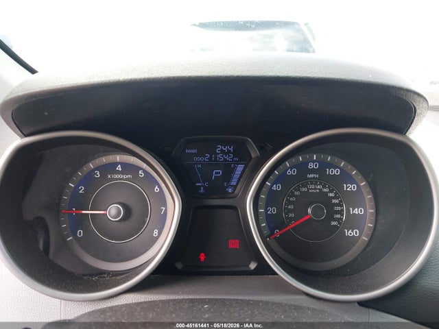 2013 Hyundai Elantra Gls მანქანა იყიდება აუქციონზე, vin: KMHDH4AE8DU652614, აუქციონის ნომერი: 45161441