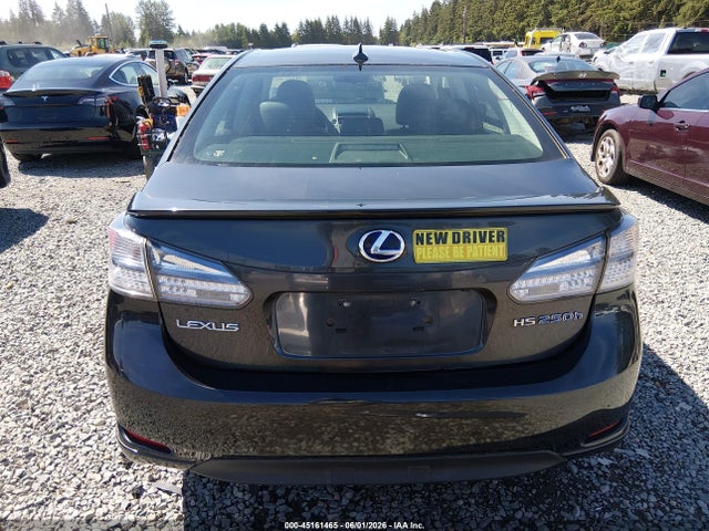 Aukcja sprzedaży 2010 Lexus Hs 250h, vin: JTHBB1BA6A2036066, numer aukcji: 45161465