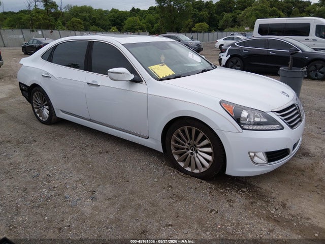 2014 Hyundai Equus Signature მანქანა იყიდება აუქციონზე, vin: KMHGH4JH6EU090544, აუქციონის ნომერი: 45161506