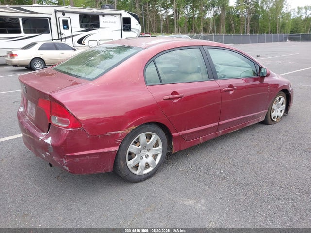 Aukcja sprzedaży 2008 Honda Civic Lx, vin: 2HGFA165X8H534809, numer aukcji: 45161509