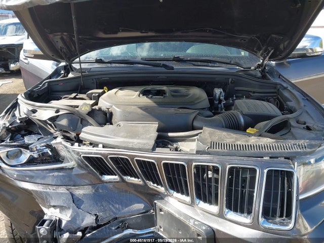 2016 Jeep Grand Cherokee Limited მანქანა იყიდება აუქციონზე, vin: 1C4RJFBG9GC321643, აუქციონის ნომერი: 45161517