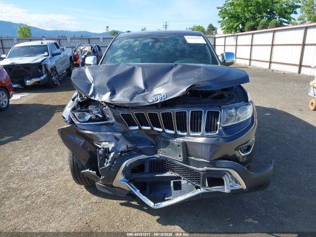 2016 Jeep Grand Cherokee Limited მანქანა იყიდება აუქციონზე, vin: 1C4RJFBG9GC321643, აუქციონის ნომერი: 45161517
