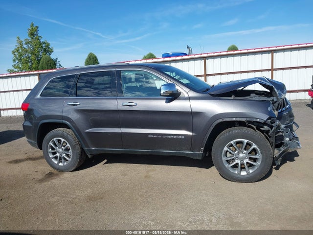 2016 Jeep Grand Cherokee Limited მანქანა იყიდება აუქციონზე, vin: 1C4RJFBG9GC321643, აუქციონის ნომერი: 45161517