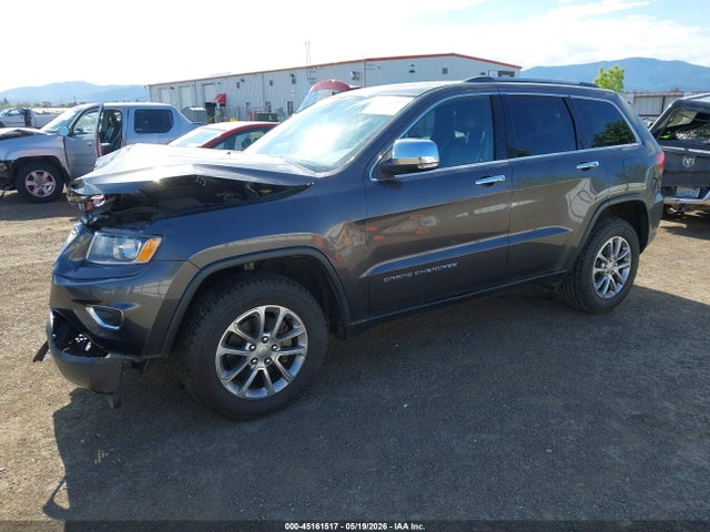2016 Jeep Grand Cherokee Limited მანქანა იყიდება აუქციონზე, vin: 1C4RJFBG9GC321643, აუქციონის ნომერი: 45161517