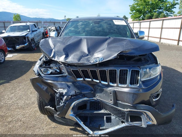 2016 Jeep Grand Cherokee Limited მანქანა იყიდება აუქციონზე, vin: 1C4RJFBG9GC321643, აუქციონის ნომერი: 45161517