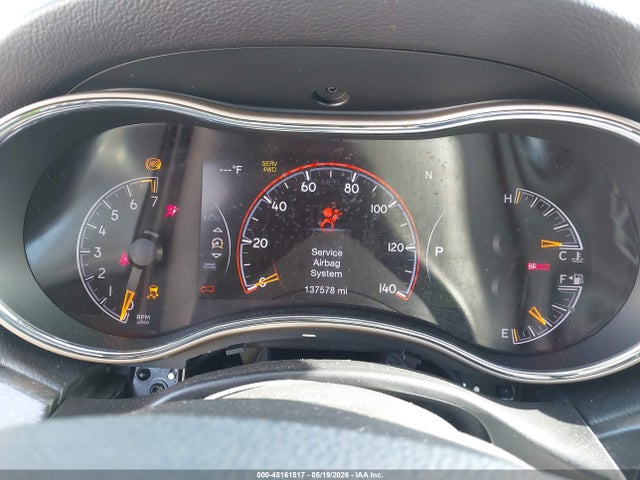 2016 Jeep Grand Cherokee Limited მანქანა იყიდება აუქციონზე, vin: 1C4RJFBG9GC321643, აუქციონის ნომერი: 45161517