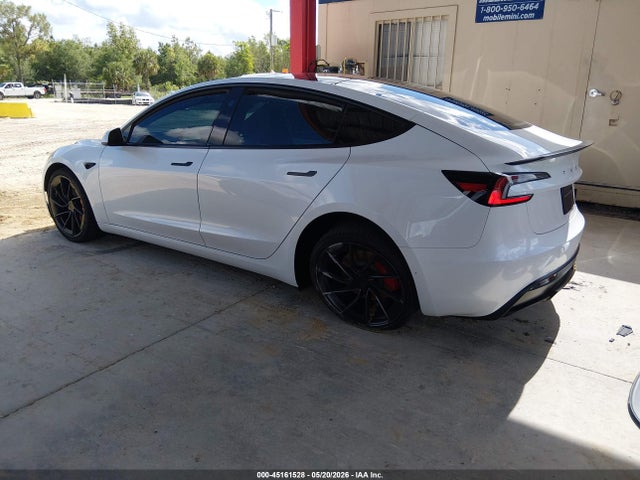 Tesla Model 3 Performance All-wheel Drive 2026 5YJ3E1ETXTF159587 Image 3