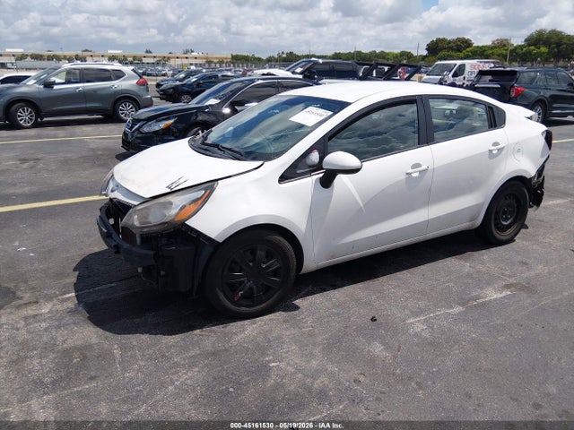 45161530 :رقم المزاد ، KNADM4A31E6387682 vin ، 2014 Kia Rio Lx مزاد بيع