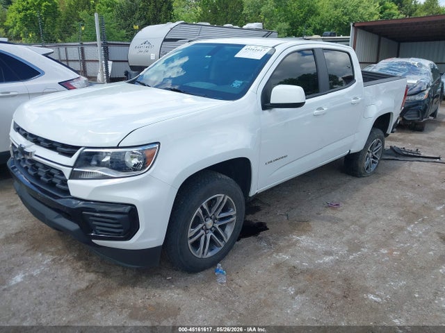 Продаж на аукціоні авто 2022 Chevrolet Colorado 2wd  Short Box Wt, vin: 1GCGSBEA8N1264994, номер лоту: 45161617